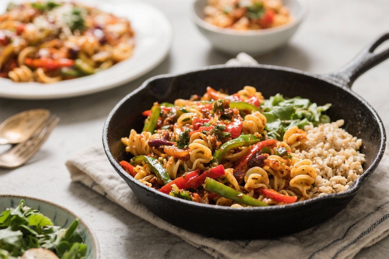 15-30 minute meals made easy - Think vibrant stir-fries, hearty grain bowls, and skillet pastas that taste like you cooked all afte