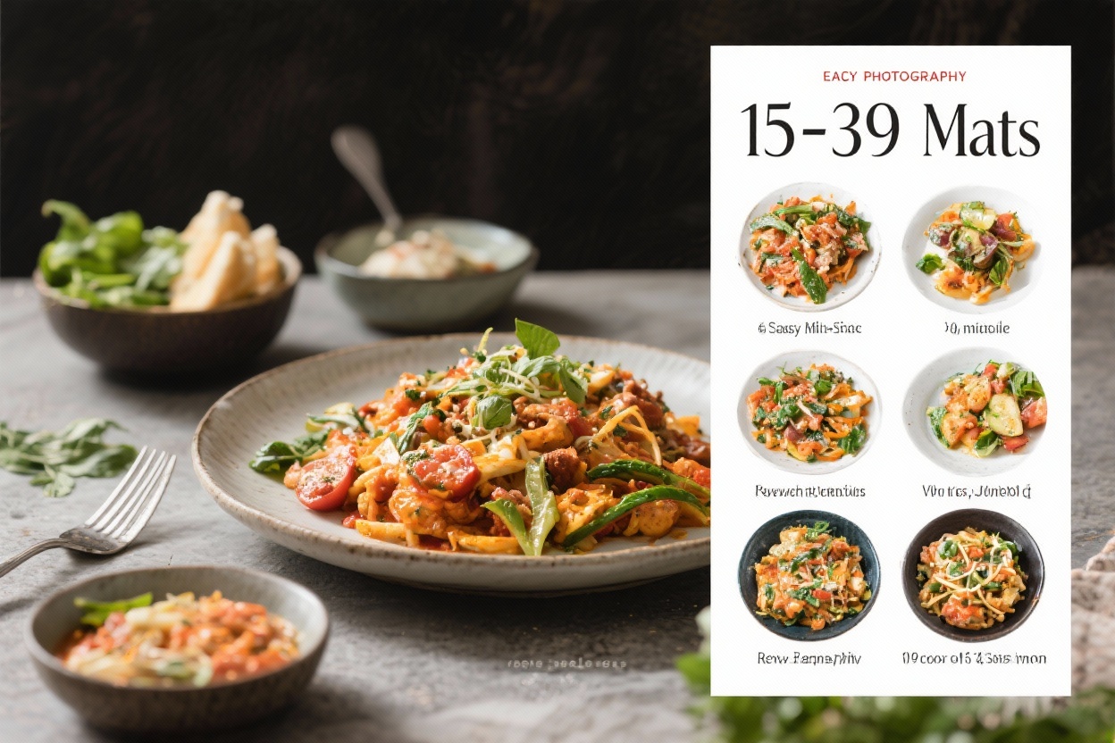 Easy 15-30 Minute Meals Recipes - Quick, Flavorful, and Weeknight-Friendly easy 15-30 minute meals recipes