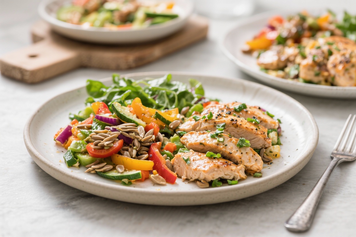 Healthy 15-30 minute meals options - You’ll get a mix of protein, fiber, and colorful veggies without spending your whole evening in the