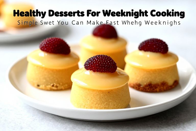 Healthy desserts for weeknight cooking - Healthy Desserts For Weeknight Cooking – Simple Sweets You Can Make Fast Weeknights are busy, but th