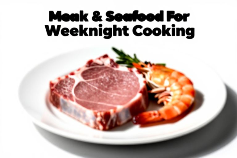Meat & seafood for weeknight cooking - Meat & Seafood For Weeknight Cooking - Fast, Flavorful, and Flexible Weeknight cooking doesn’t need