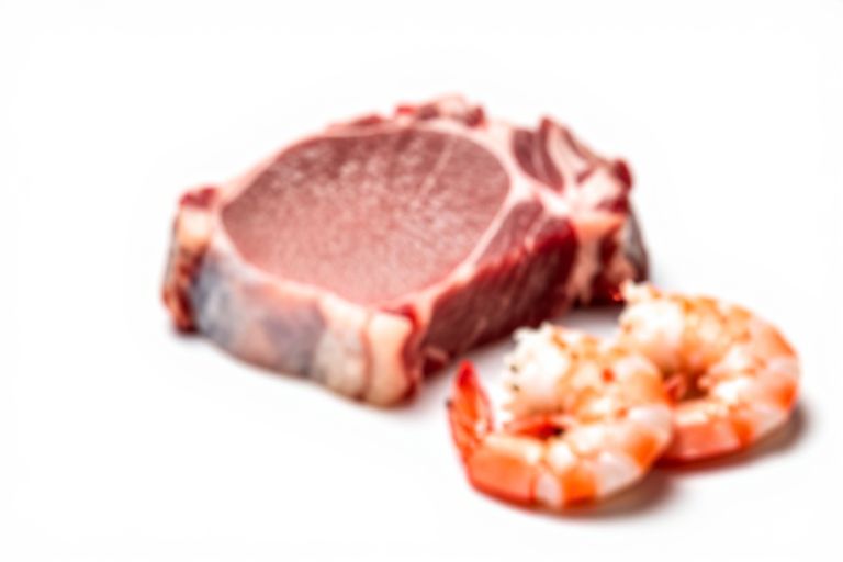 Meat & seafood with few ingredients - It’s a quick, no-fuss way to cook tender steak and juicy shrimp using just a handful of staples