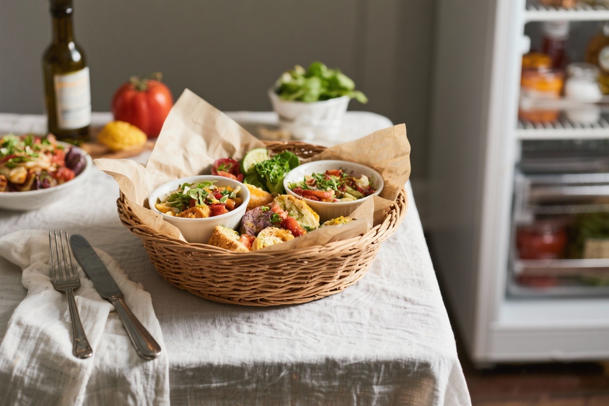 One basket meals made easy - It’s the kind of cooking that lets you clean out the fridge without feeling like you’re settling