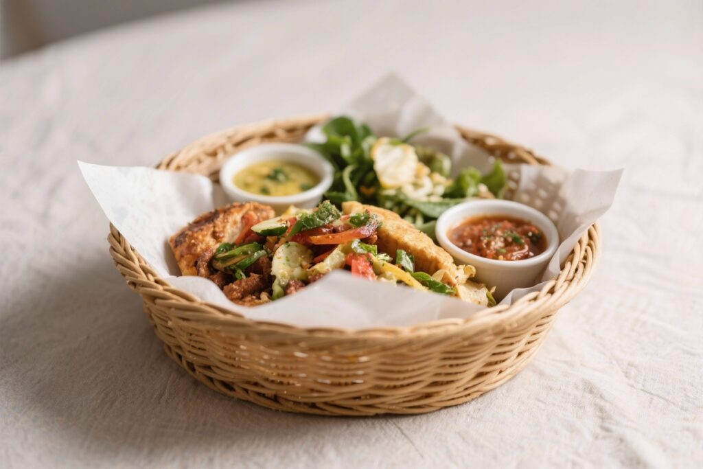 one basket meals with few ingredients