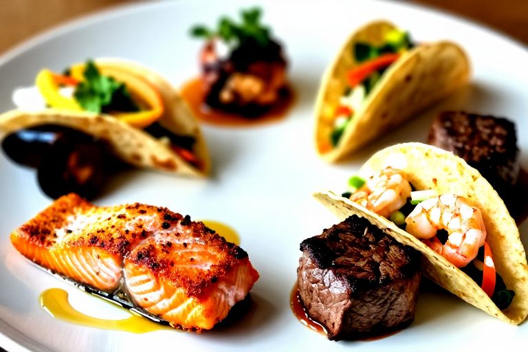 Popular meat & seafood recipes on pinterest - Think crispy salmon, honey-garlic chicken, juicy steak bites, and shrimp tacos you can throw togethe