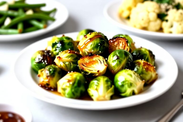 Popular vegetable sides recipes on pinterest - Think roasted Brussels sprouts with honey, garlicky green beans, parmesan-crusted cauliflower, and s